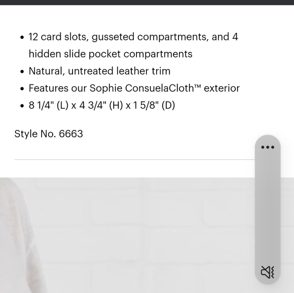 Consuela hp duo tote / wallet matching largest bag tagged sending bag cover - Picture 14 of 16